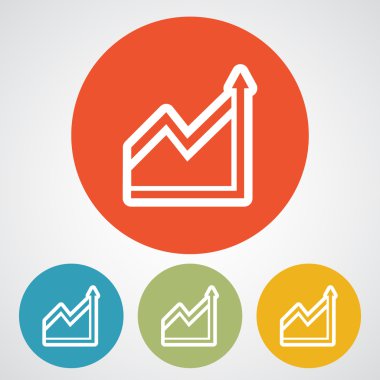 Infographic, grafik simgesi