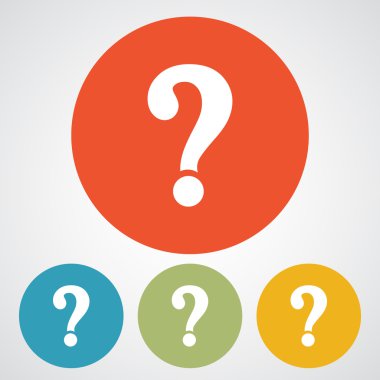 Soru işareti simgesi simgesi