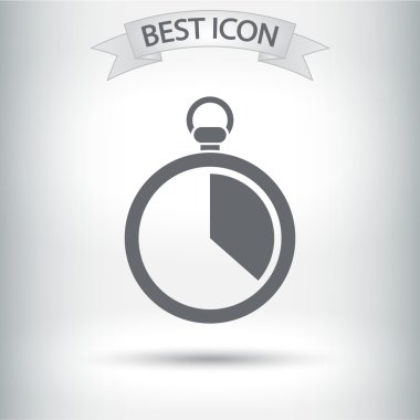 Kronometre simgesi tasarım