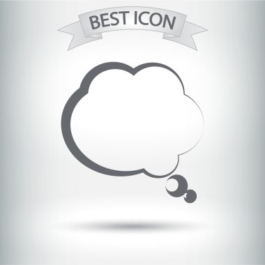 komik konuşma kabarcıklar simgesi