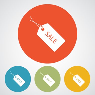 Etiketi simgesi tasarım