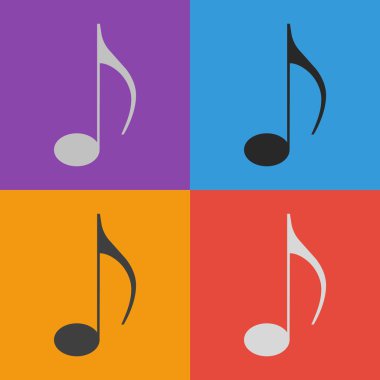müzik simgesi tasarım