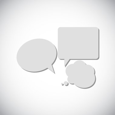 konuşma balonu simgesi ayarlandı