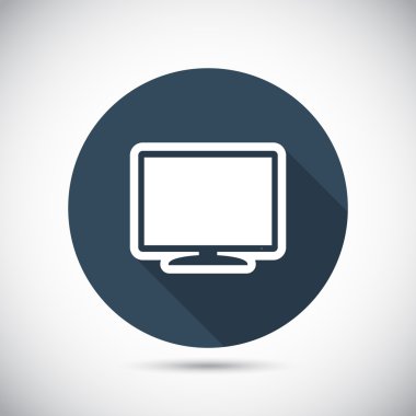 Monitör simgesi tasarım