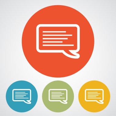 konuşma balonu simgesi