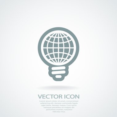 küresel ampul simgesi