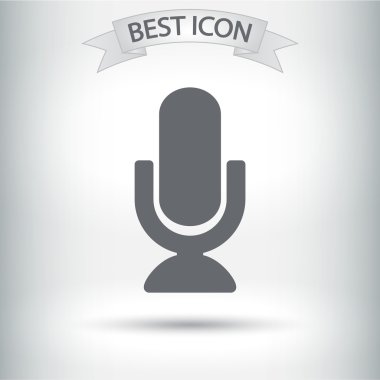 mikrofon simgesi tasarım