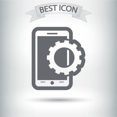 Mobil akıllı telefon simgesi