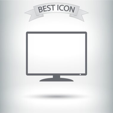 Monitör simgesi tasarım