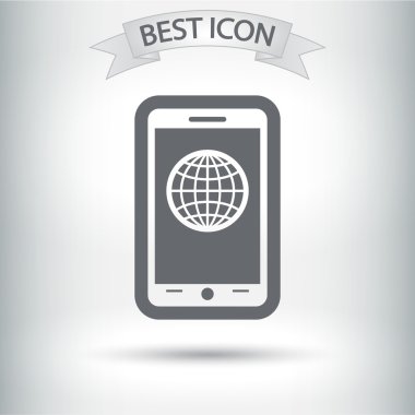 Mobil akıllı telefon simgesi