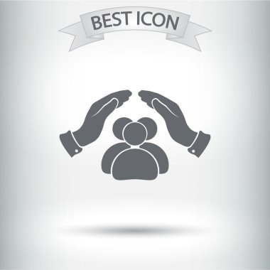 güvenli kişi simgesi