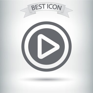 düğme web simgesi oynamak