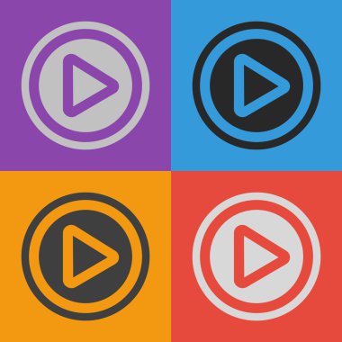 Düğme web simge seti oyun