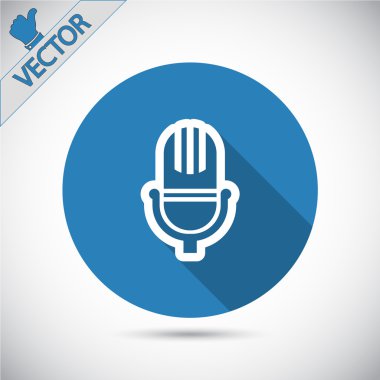 mikrofon simgesi tasarım