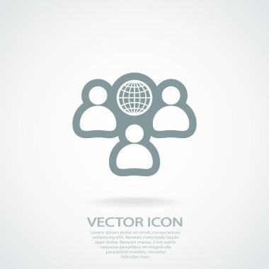 iletişim kavramı. bağlantı simgesi