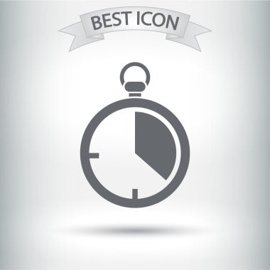 Kronometre simgesi tasarım