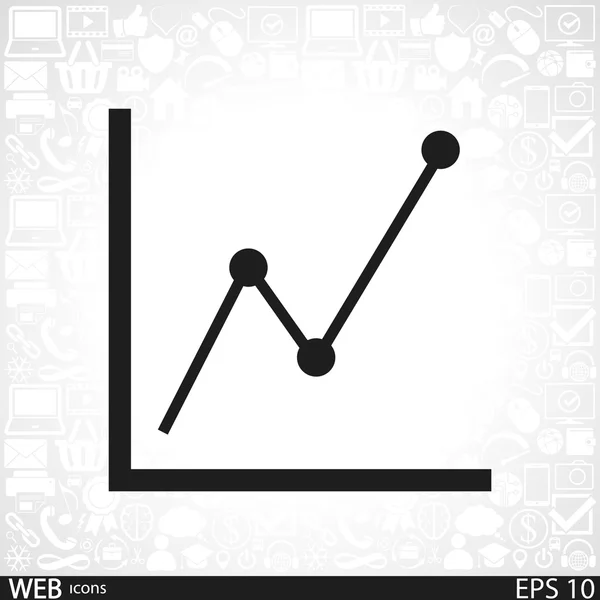 Infografik, Diagrammsymbol — Stockvektor