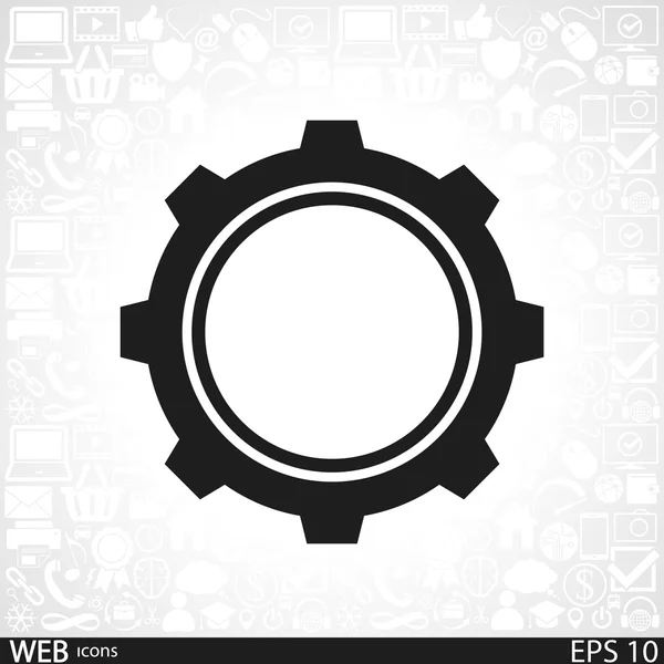 Sebességváltó ikon — Stock Vector