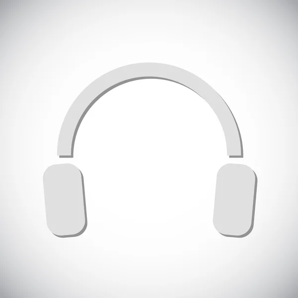 Icono de auriculares — Vector de stock