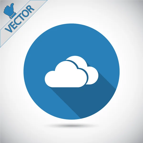 Cloud icon — Stock Vector