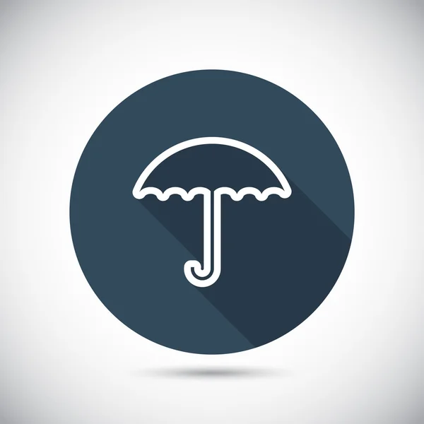 Umbrella icon design — Stock Vector