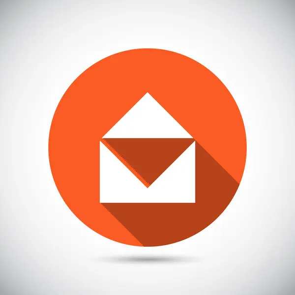 Envelope ícone de correio — Vetor de Stock
