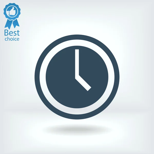 Clock icon design — Stock Vector