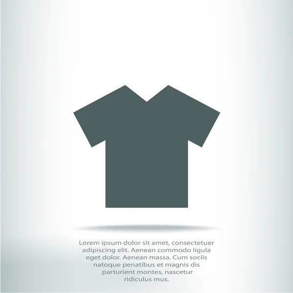 Camiseta icono icono — Vector de stock