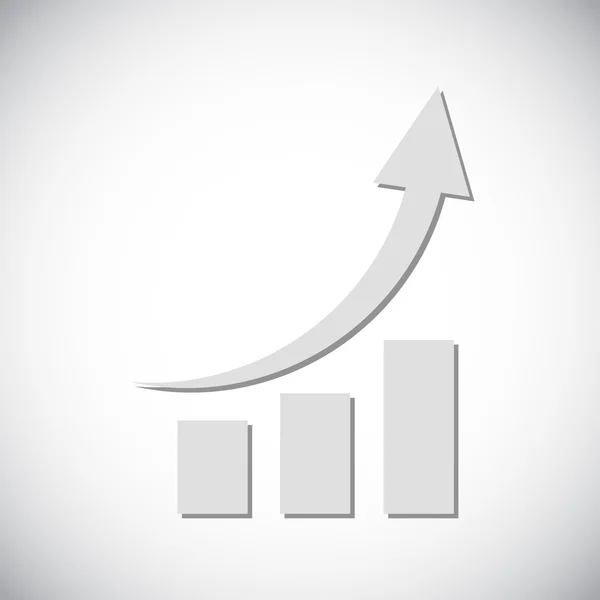 Infográfico, ícone gráfico — Vetor de Stock