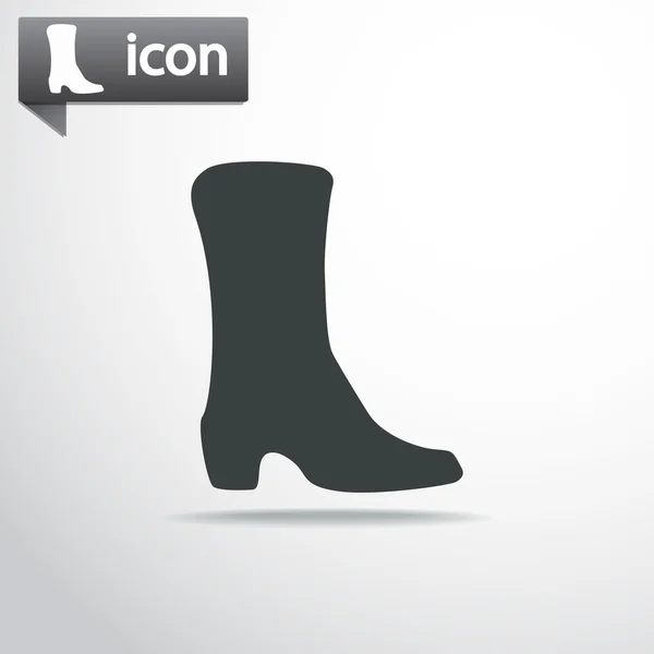 Femmes chaussures icône — Image vectorielle