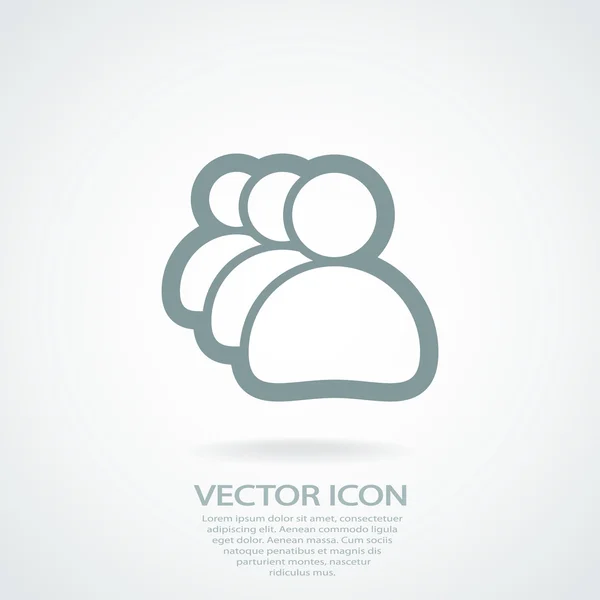 Icono del hombre de negocios — Vector de stock