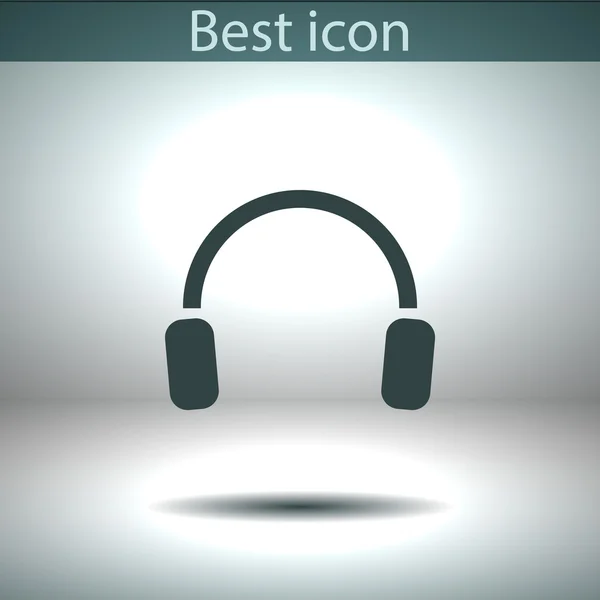 Sluchátka ikony designu — Stockový vektor