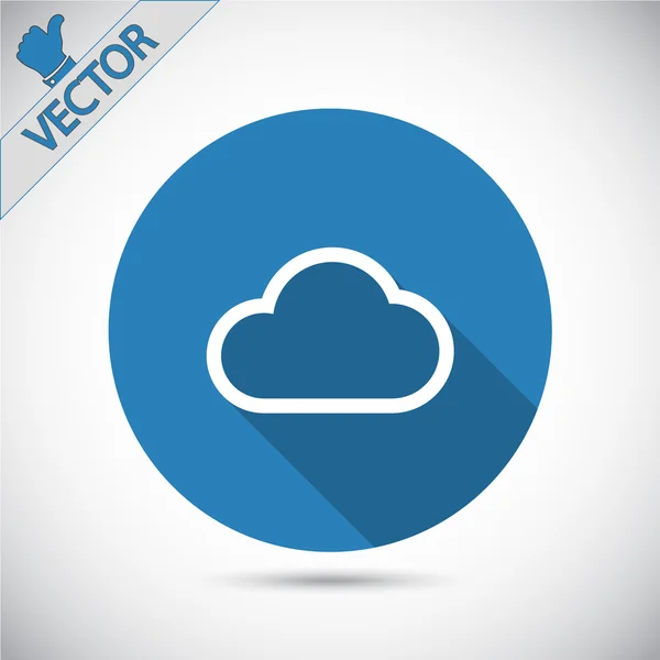 Cloud icon — Stock Vector