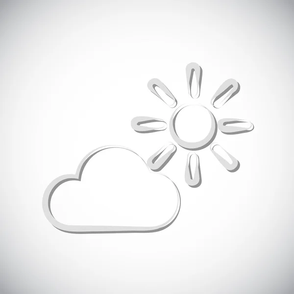 Cloud icon — Stock Vector