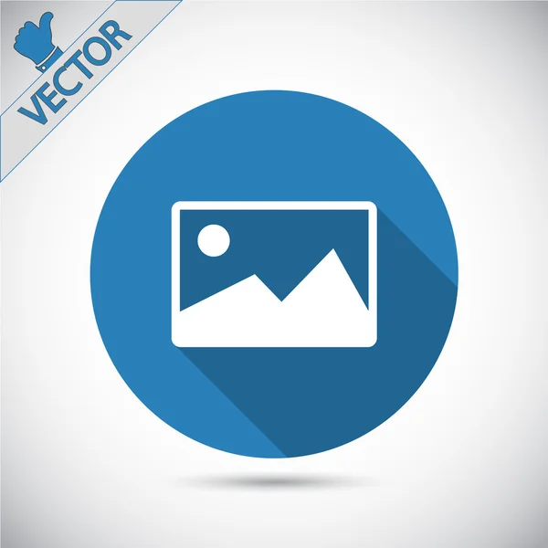 Icono de fotografía — Vector de stock