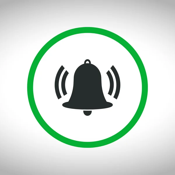 Bell icono de diseño — Vector de stock