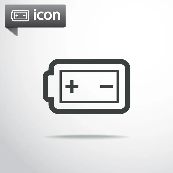 Batterij lading pictogram — Stockvector