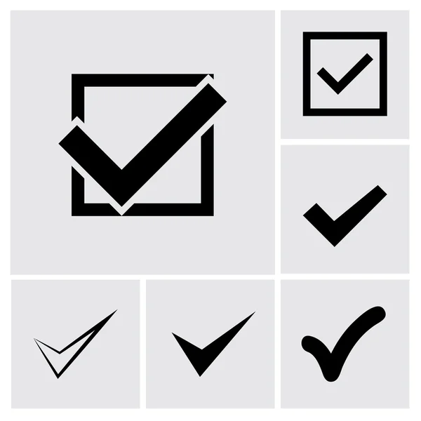 Marca de verificación conjunto — Archivo Imágenes Vectoriales