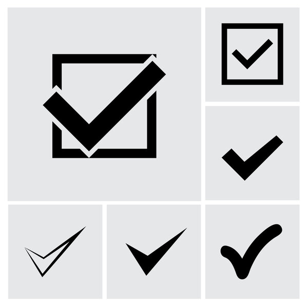 Набор галочек
