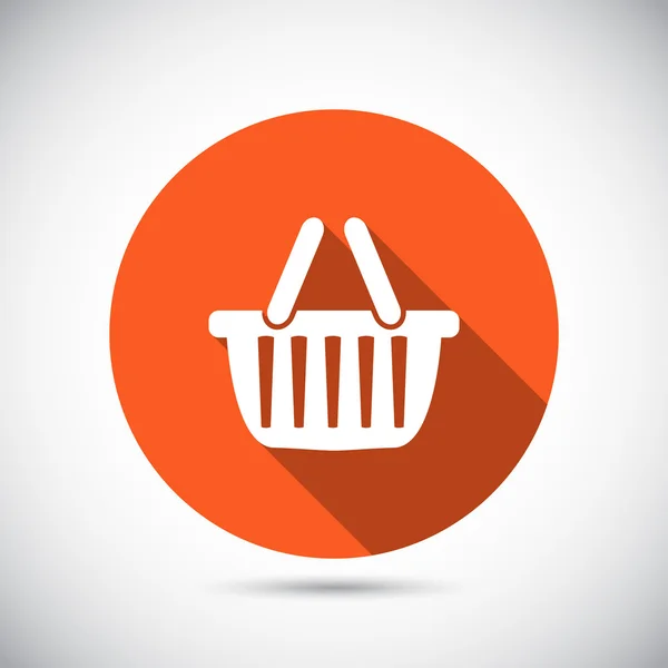 Shopping basket icon — Stock Vector