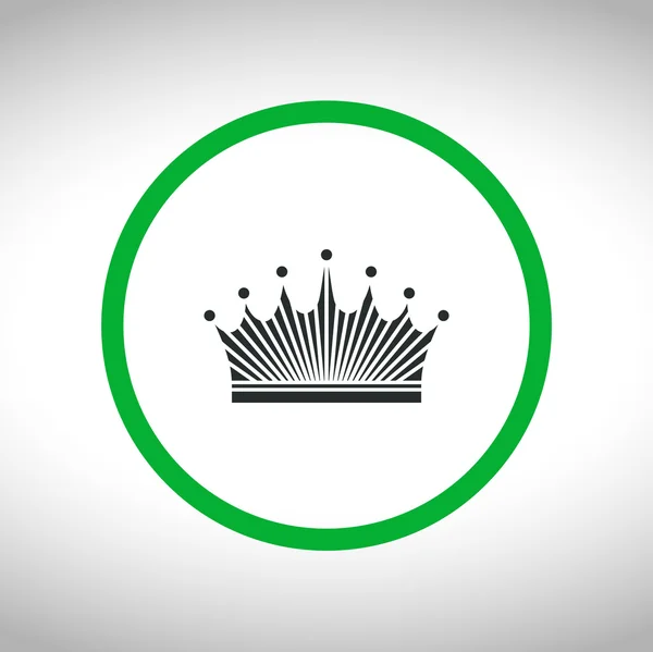 Crown icon design — Stock Vector