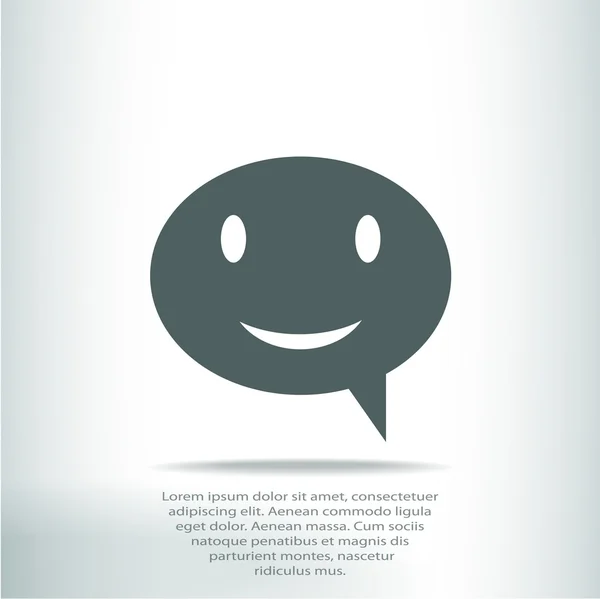 Icono de burbuja de habla — Archivo Imágenes Vectoriales