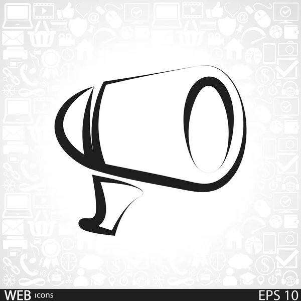 Icono del altavoz — Vector de stock