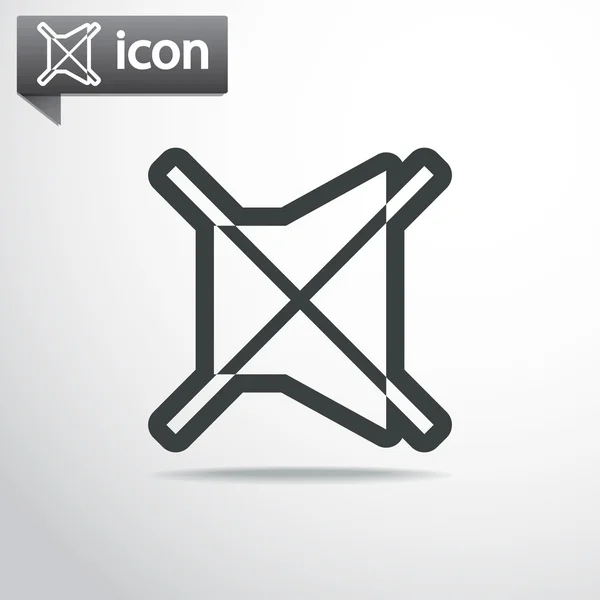 Diseño del icono del altavoz — Vector de stock