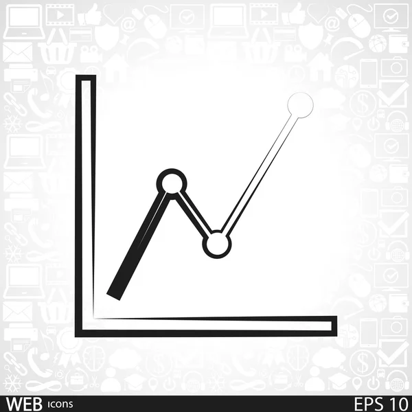 Infografik, Diagrammsymbol — Stockvektor