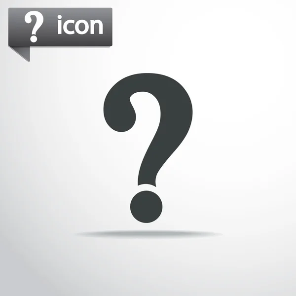 Question mark sign icon — Stock Vector