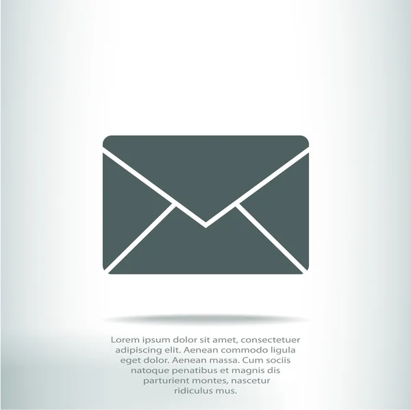 Pictogram envelop post — Stockvector