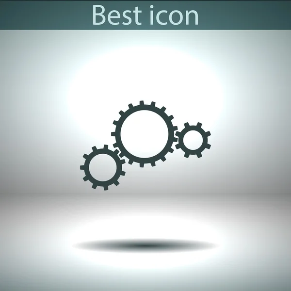 ギアアイコン — ストックベクタ