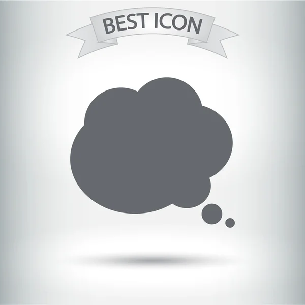 Comic speech bubbles icon — Stock Vector
