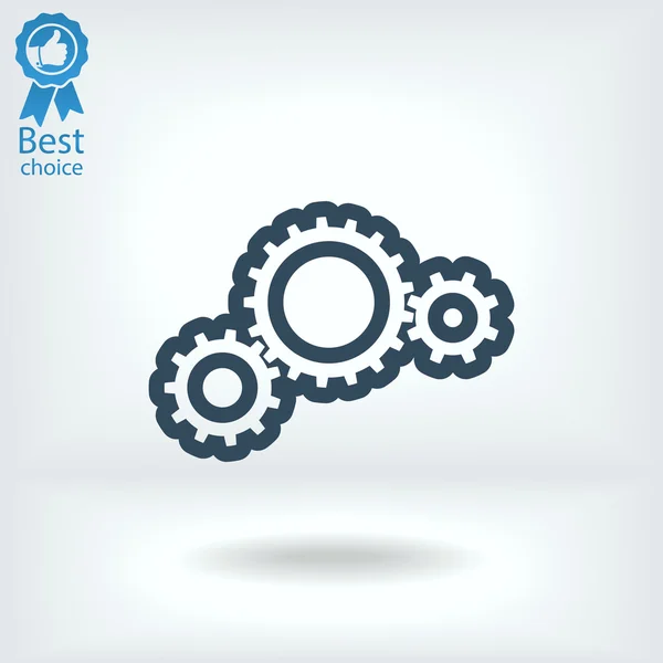 Gears icon — Stock Vector